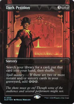Dark Petition 2525 SLD Secret Lair Drop Series R Foil - Image 1