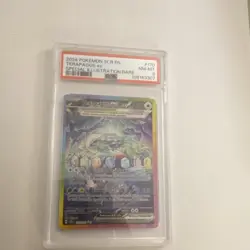 The Pokemon Company 2024 Stellar Crown Terapagos ex #170/142 Holo PSA 8 - Image 1