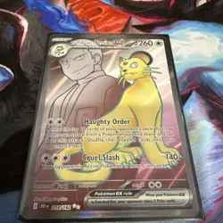 Pokemon Team Rocket's Persian ex 219/182 Ultra Rare Holo 260 HP - Image 2