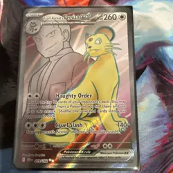 Pokemon Team Rocket's Persian ex 219/182 Ultra Rare Holo 260 HP - Image 3