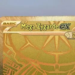 Pokemon Mega Zygarde ex 124/088 Gold Hyper Rare Perfect Order NM Fresh ✨ - Image 3