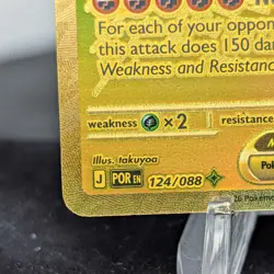 Pokemon Mega Zygarde ex 124/088 Gold Hyper Rare Perfect Order NM Fresh ✨ - Image 5