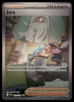 Pokemon Cards Jacq 250/198 Scarlet & Violet Special Illustration Rare NM - Image 1