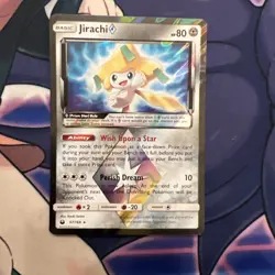 Pokemon Celestial Storm Jirachi Holo Rare Card 97/168 NM - Image 1