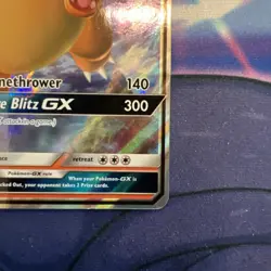 Pokemon TCG Charizard GX SM Black Star Promo Holo Card SM211 - Image 5