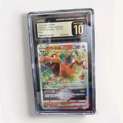 Pokemon Charizard VSTAR 014/172 VSTAR Universe Japanese Holo CGC 10 Pristine - Image 1