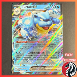 Turtok EX 030/142 SCR 🟢NM 🇩🇪Deutsch Pokemon Stellarkrone - Image 1