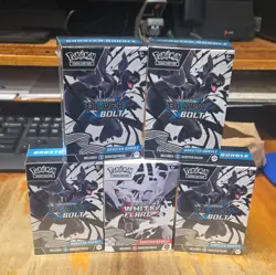 Pokemon TCG S&V Black Bolt/White Flare Booster Bundle Box 5 Boxes 2025 - Image 1