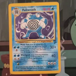 The Pokemon Company Poliwrath 015/130 Base Set 2 Holo Rare 90 HP Stage 2 EN - Image 1