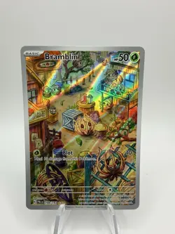 Bramblin 198/193 Paldea Evolved Illustration Rare Full Art Pokemon - Image 1