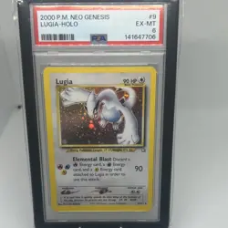 2000 Pokemon Neo Genesis Complete 19 Card Holo lot PSA 6 / 7 Lugia #9 Pichu WOTC - Image 2