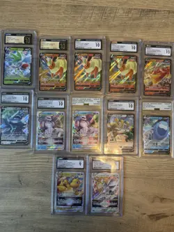 Pokemon (Japanese) CGC Graded lot Of 12 - Image 1