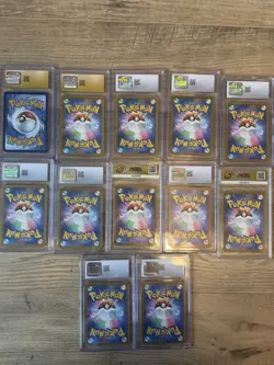 Pokemon (Japanese) CGC Graded lot Of 12 - Image 2