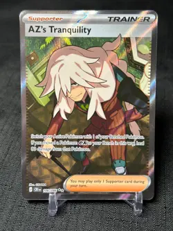 AZ's Tranquility 106/086 Ultra Rare ME04: Chaos Rising Pokemon NM/M - Image 1