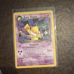 Pokemon Dark Hypno 9/82 Team Rocket Unlimited Rare English WotC - Image 1