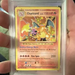 Pokemon 2016 Evolutions Charizard EX Holo 11/108 English PSA 5 - Image 3