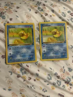 Pokemon TCG Psyduck 1st Edition 53/62 Year 1995 Base Fossil Set - Image 1