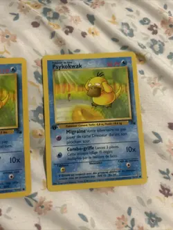 Pokemon TCG Psyduck 1st Edition 53/62 Year 1995 Base Fossil Set - Image 3