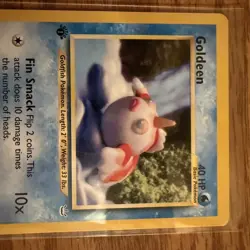 Pokemon TCG 1st EDITION Goldeen 45/64 ● NEO REVELATIONS NM - Image 3