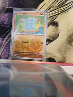 Phanpy 102/191 Common Surging Sparks Pokemon Reverse Holo Near Mint - Image 1