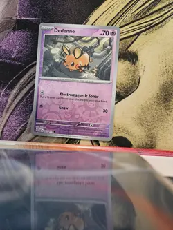 Dedenne 087/191 Common Surging Sparks Pokemon Reverse Holo Near Mint - Image 1