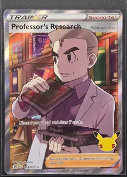 Professor's Research 024/025 Celebrations Pokemon 2021 - Image 1