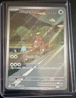 The Pokemon Company Kangaskhan 204/182 Illustration Rare Holo SV10 English - Image 1