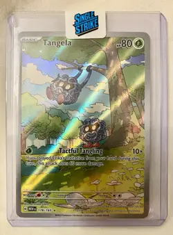 Pokemon Tangela 178/165 Sv: Scarlet & Violet 151 Illustration Rare Holo - Image 1