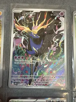 Pokemon Chaos Rising IR Lot Xerneas Ampharos Chespin Tauros Metang Prism Tower - Image 3