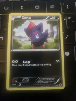 Pokemon Card TCG: Zorua 23/30 - BW Trainer Kit - Zoroark - Image 1