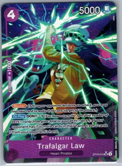 Trafalgar Law (Alternate Art) ST10-010 English PRB01 - One Piece Card - NM - Image 1