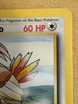 Pokemon TCG Pidgeotto Base Set 22/102 Unlimited Rare Card MP - Image 4