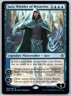 Jace, Wielder of Mysteries Foil R Prerelease Cards 54 NM - Image 1