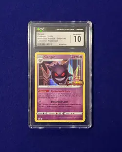 CGC 10 Gengar Prerelease #SWSH241 Lost Origin Promo 2022 Pokemon GEM MINT - Image 1
