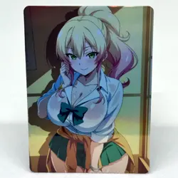 My First Girlfriend Is a Gal Yukana Yame Goddess Anime Waifu ACG Foil Card - Image 1