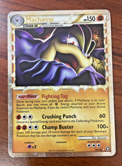 Pokemon Card - Machamp 95/102- PRIME Holo Rare- Triumphant 2010 - Image 1