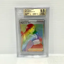 Furisode Girl 205/236 - Fusion Strike - Graded Pokemon Card - BGS 9.5 (PSA 10) - Image 1