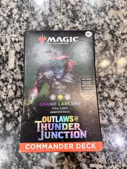Grand Larceny Commander Deck Outlaws of Thunder Junction MTG - Image 1