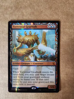 [1x] Torrential Gearhulk - Foil NM, Kaladesh Masterpiece & Aether Revolt MTG - Image 1