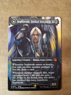 Sephiroth, Fabled SOLDIER (0317) (Borderless) Final Fantasy Regular - Image 1