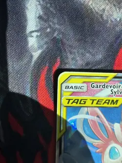 Gardevoir & Sylveon GX (130/214) Unbroken Bonds Tag Team Holo Pokemon Card! - Image 2