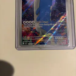 Pokemon TCG Journey Together Wailord Illustration Card 162/159 - Image 3