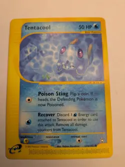 Tentacool 113/147 Non Holo Aquapolis E-Reader Pokemon TCG - Image 1