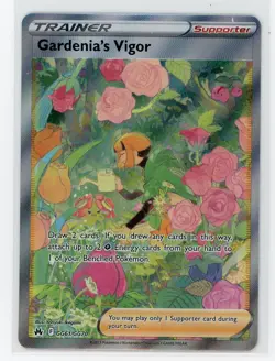Pokemon TCG - Gardenia's Vigor GG61/GG70 - Crown Zenith - Full Art Trainer - Image 1