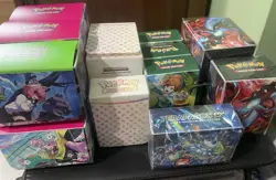 Lot Of 17 Pokemon Deck Boxes - Image 1