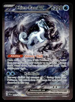 2023 SV02: Paldea Evolved Chien-Pao ex - 261/193 Special Illustration Rare - Image 1