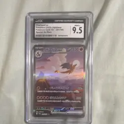 Charizard ex Special Art Rare CGC 9.5 Pokemon Card 151 Japanese 2023 - Image 1