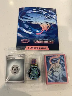 Pokemon Tcg Chaos Rising ETB EMPTY With Accessories in Mint Condition - Image 1