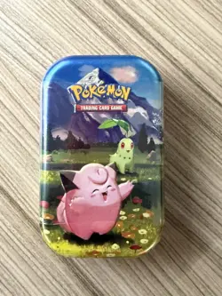 Pokemon TCG | Mega Evolution | Ascended Heroes Mini Tin, Clefairy & Chikorita - Image 1