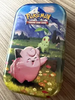 Pokemon TCG | Mega Evolution | Ascended Heroes Mini Tin, Clefairy & Chikorita - Image 2
